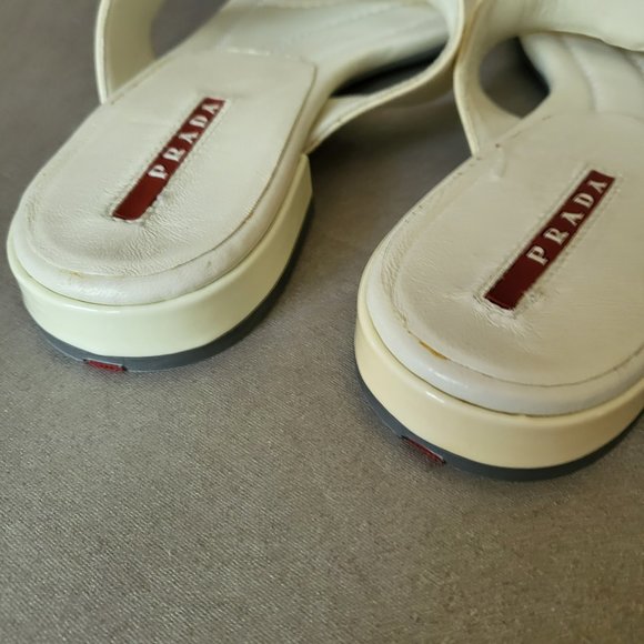 Prada Leather Sandals - Picture 10 of 10